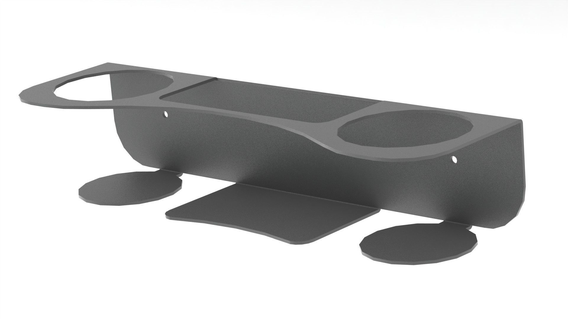 bathroom shelves 3D print model_17