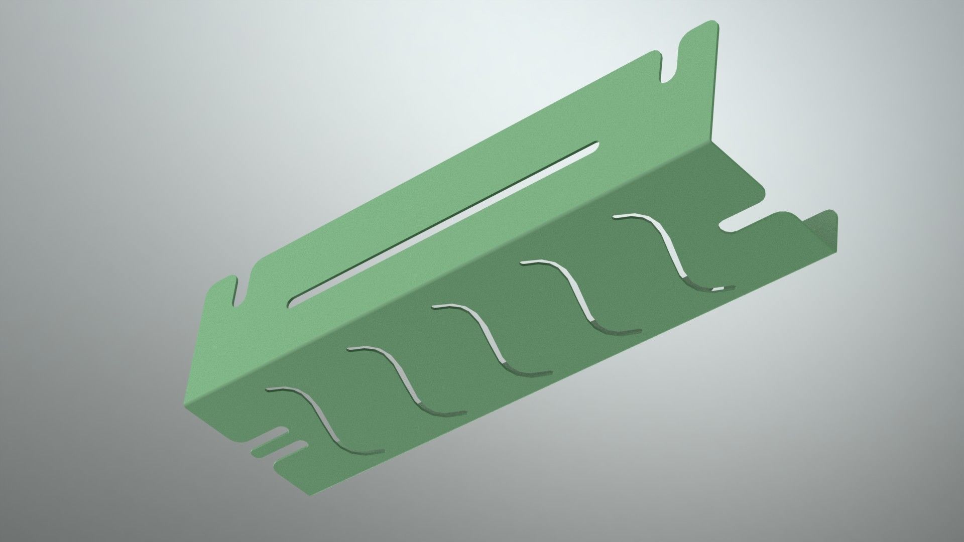 bathroom shelves 3D print model_10