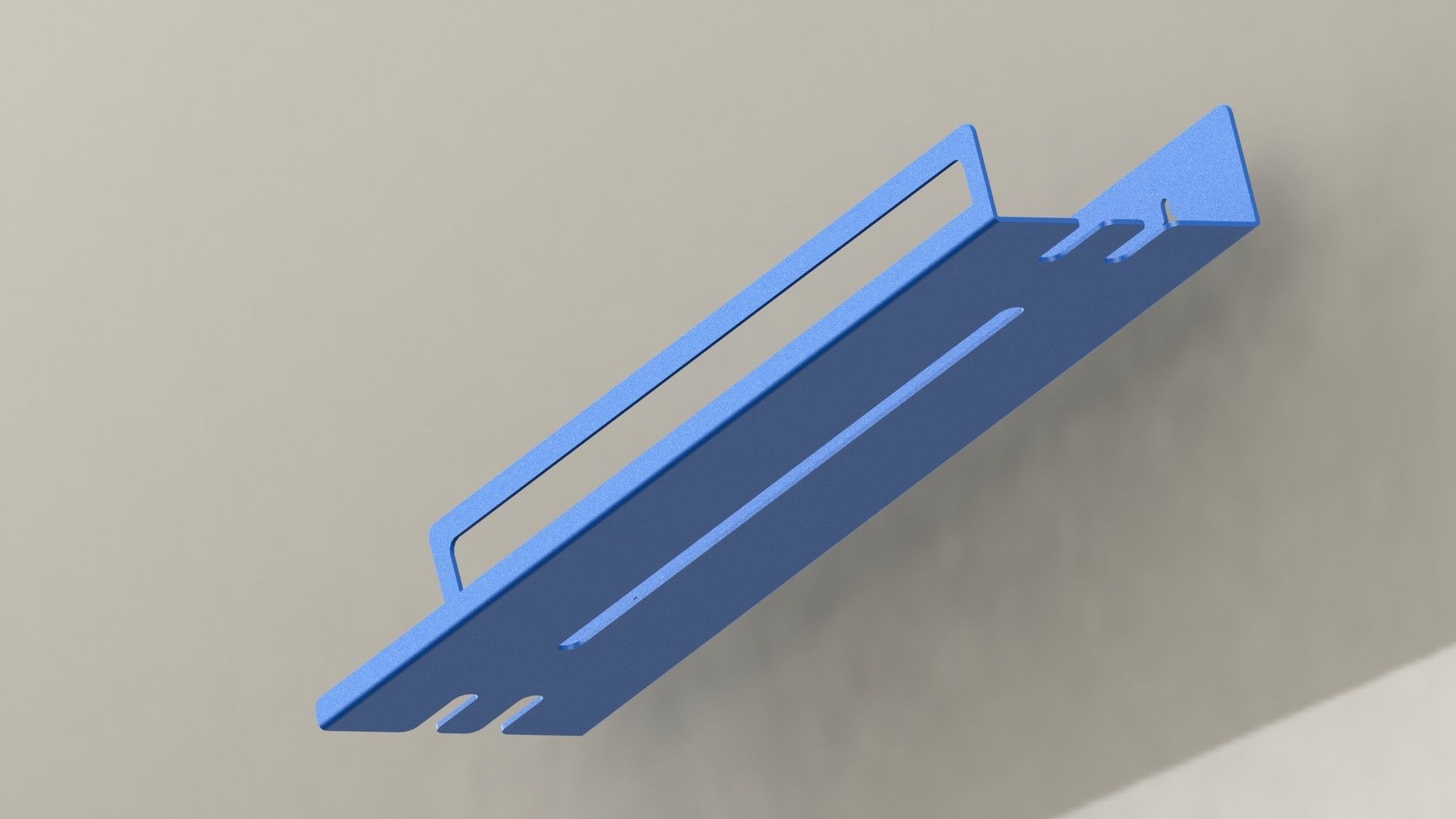 bathroom shelves 3D print model_2