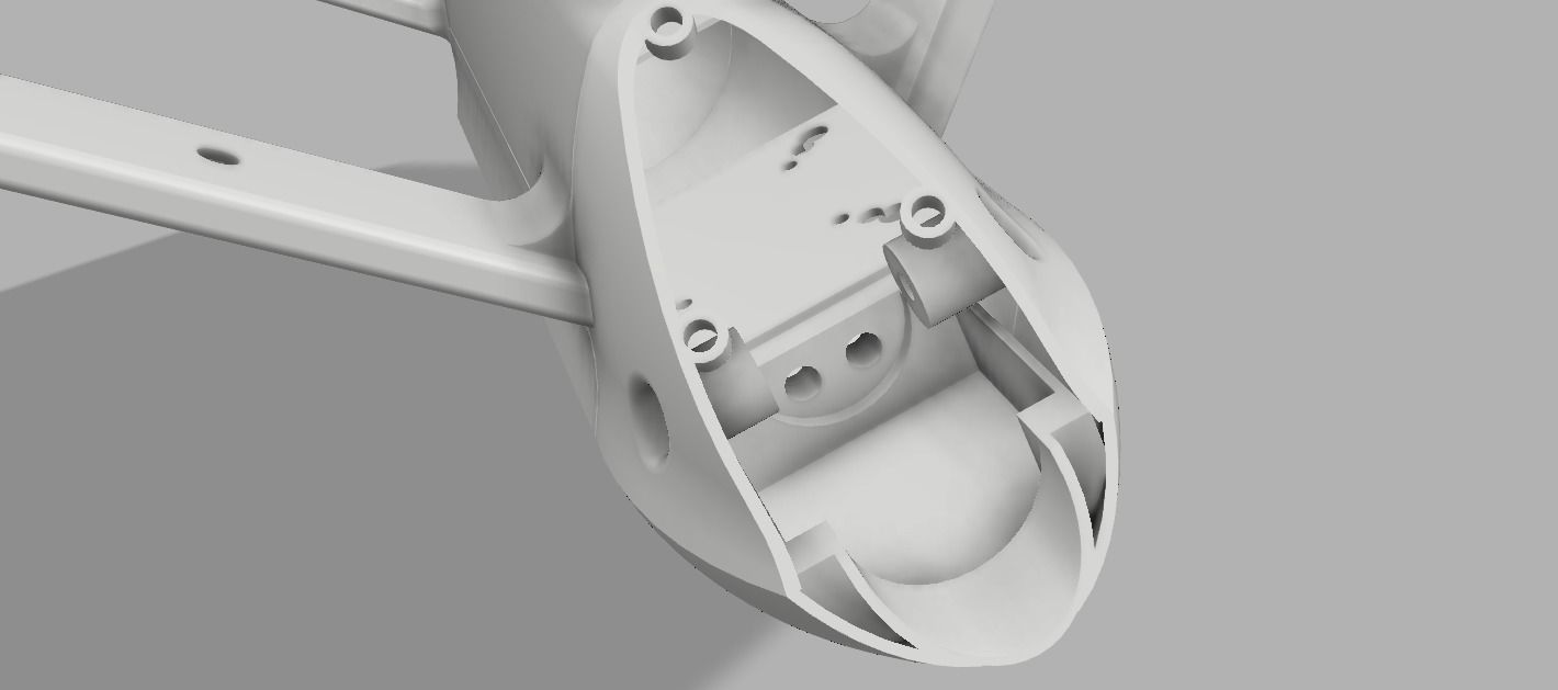 DRONE JET 20 CM 3D print model_6