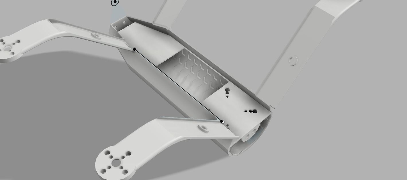 DRONE JET 20 CM 3D print model_7