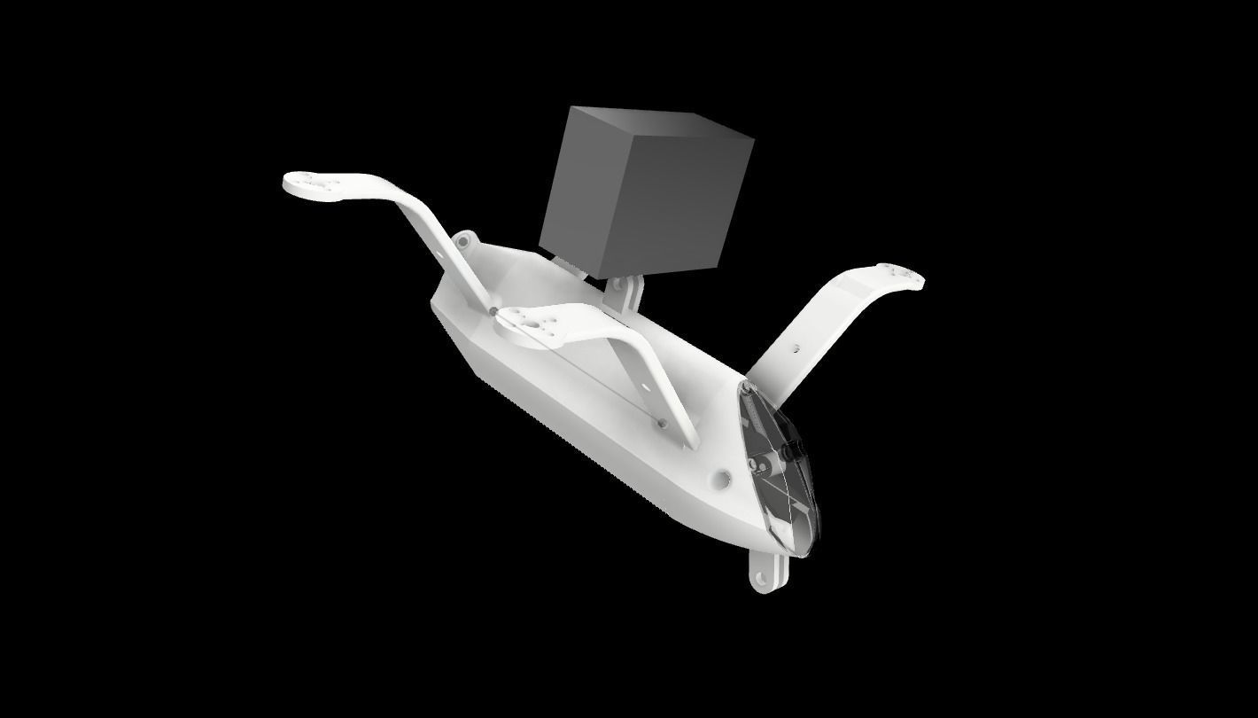 DRONE JET 20 CM 3D print model_9