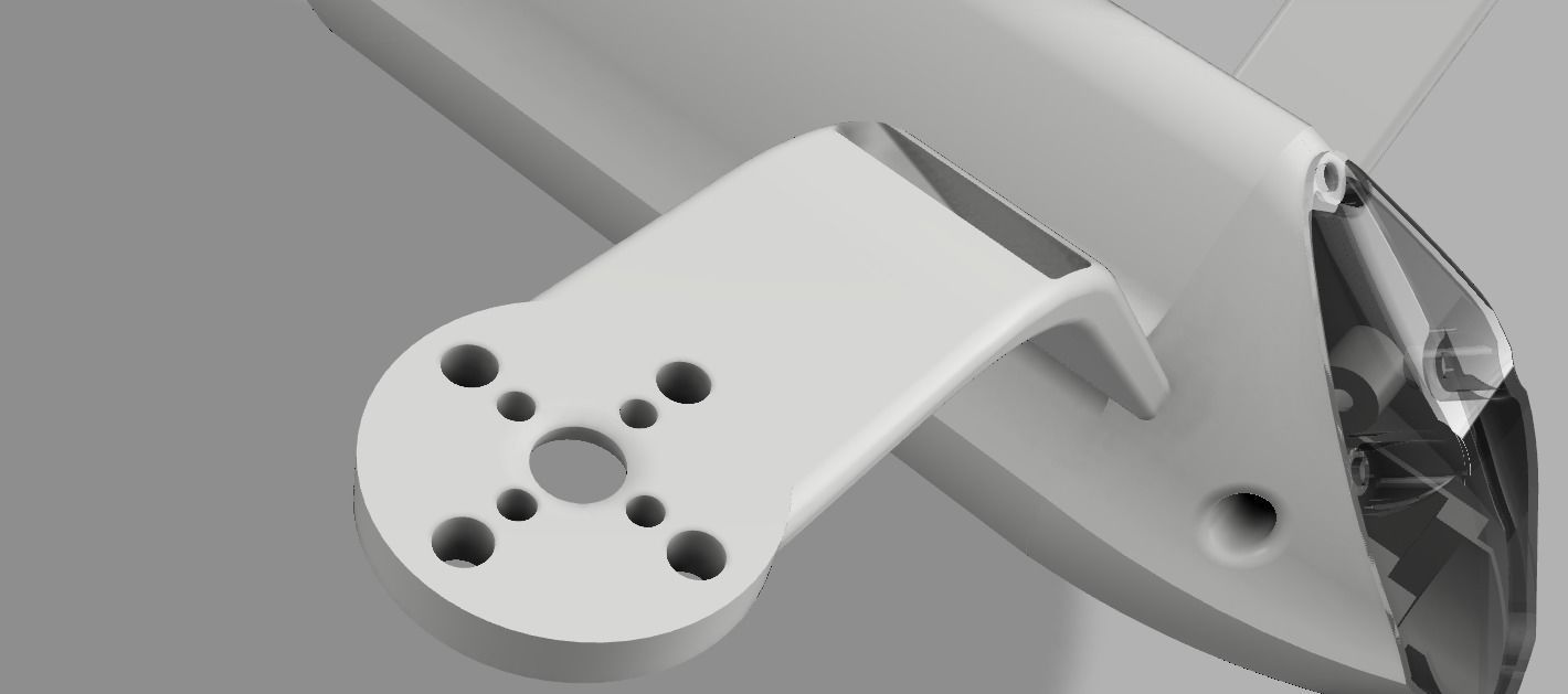 DRONE JET 20 CM 3D print model_2