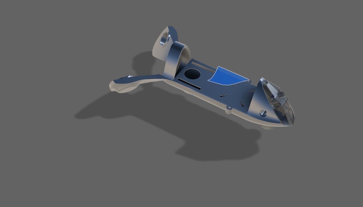 DRONE JET A FORMA DI T 3D print model_6