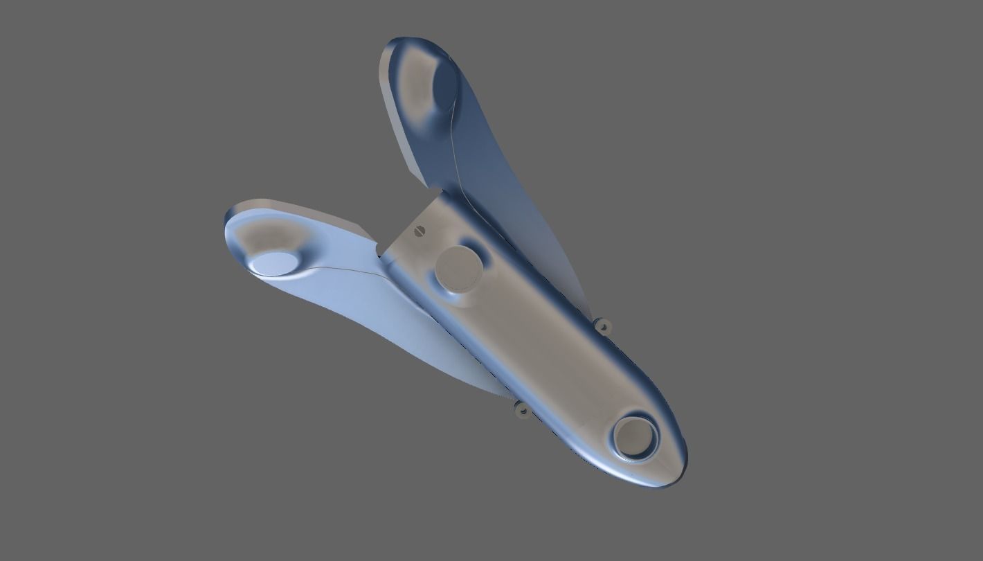 DRONE JET A FORMA DI T 3D print model_7