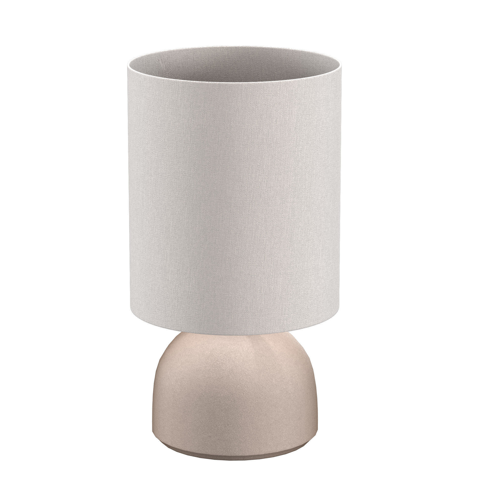 Small Agnes Lamp in Chalk 3D model_3