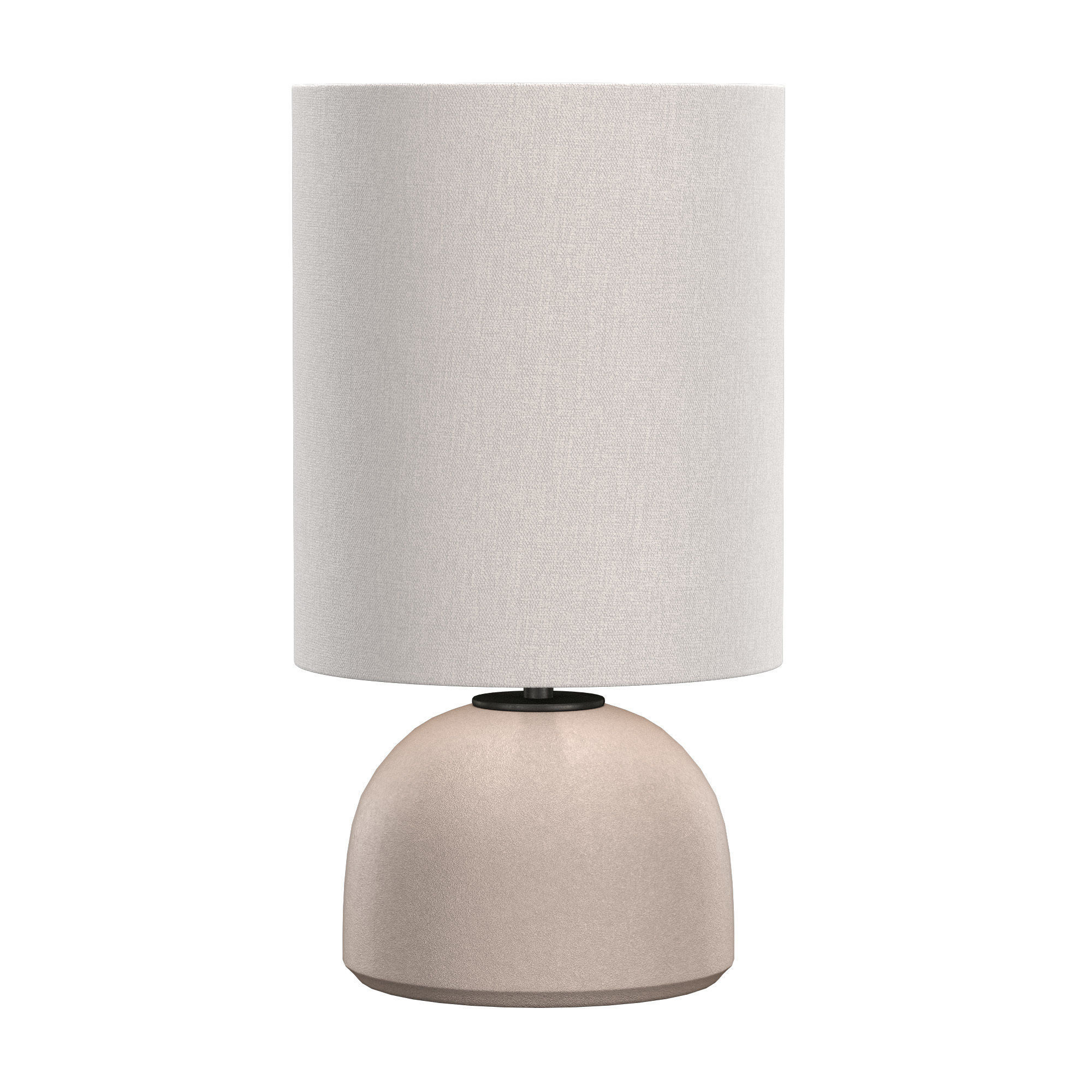 Small Agnes Lamp in Chalk 3D model_1