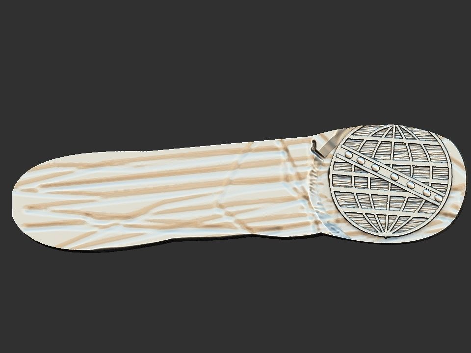 Barra de Vila Rica - Old coin 3D print model_1