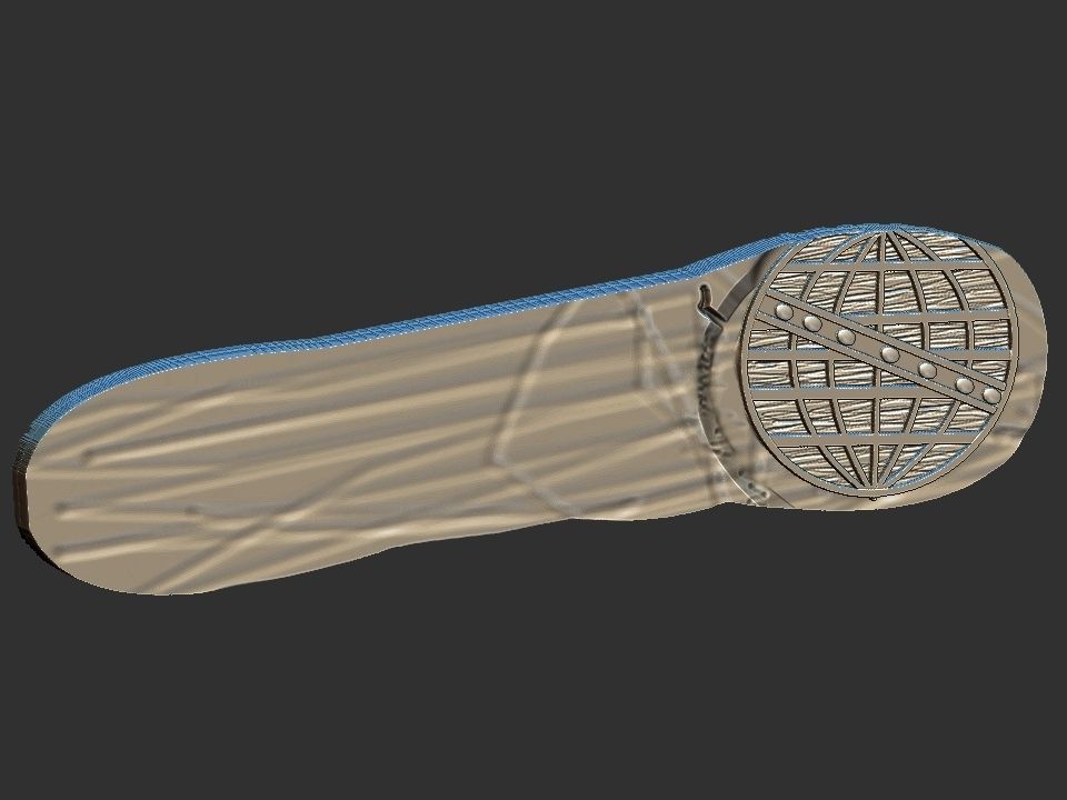 Barra de Vila Rica - Old coin 3D print model_8