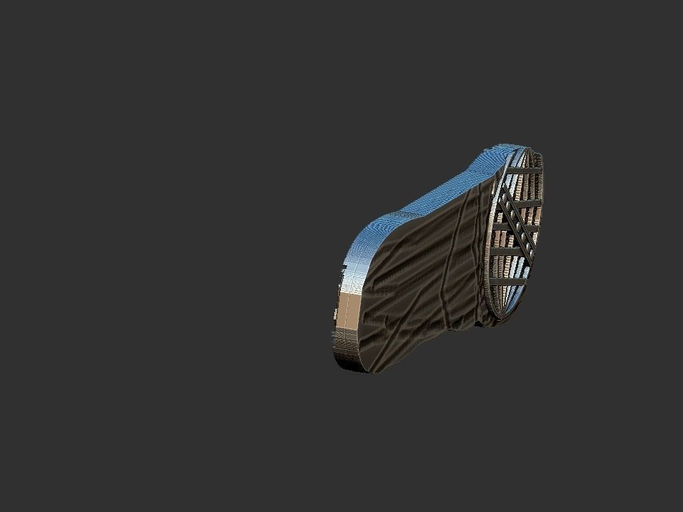 Barra de Vila Rica - Old coin 3D print model_10