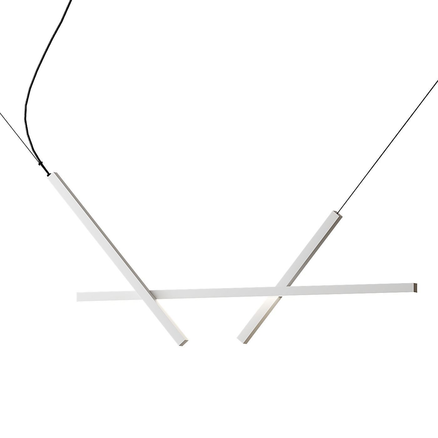 ACROSS LED aluminium pendant lamp from LUCEPLAN 3D model_3