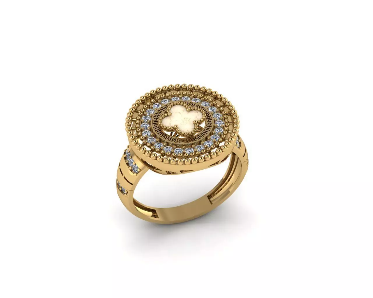 Rings 3D print model_0