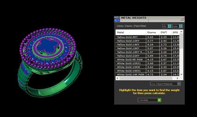 Rings 3D print model_5