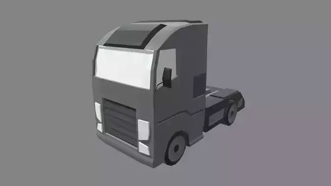 Low Poly Truck 03 Low-poly 3D model Low Poly Truck 03 Low-poly 3D model