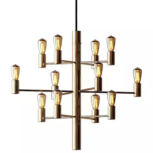 Manola 12 chandelier from Herstal