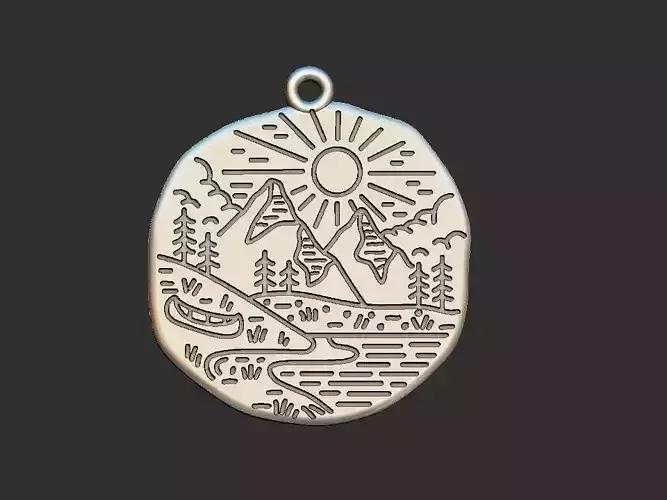 Nice Trip Pendant 3D print model
