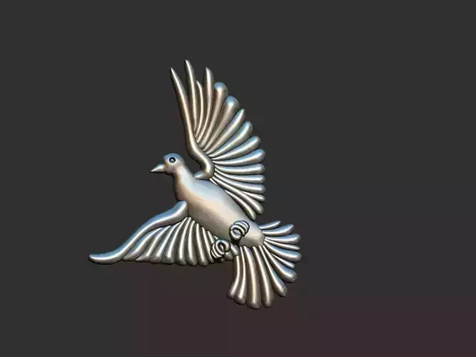 Holy Spirit Dove 3D print model