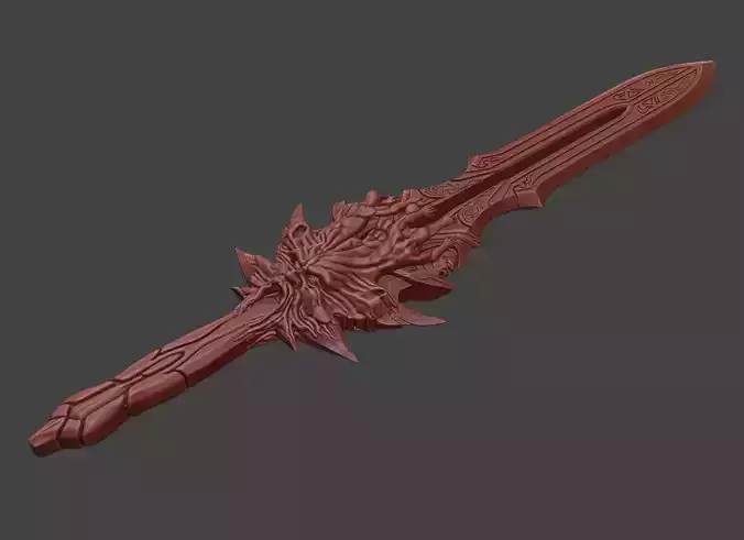Blade Of Olympus Kratos God of War 3 3D print model
