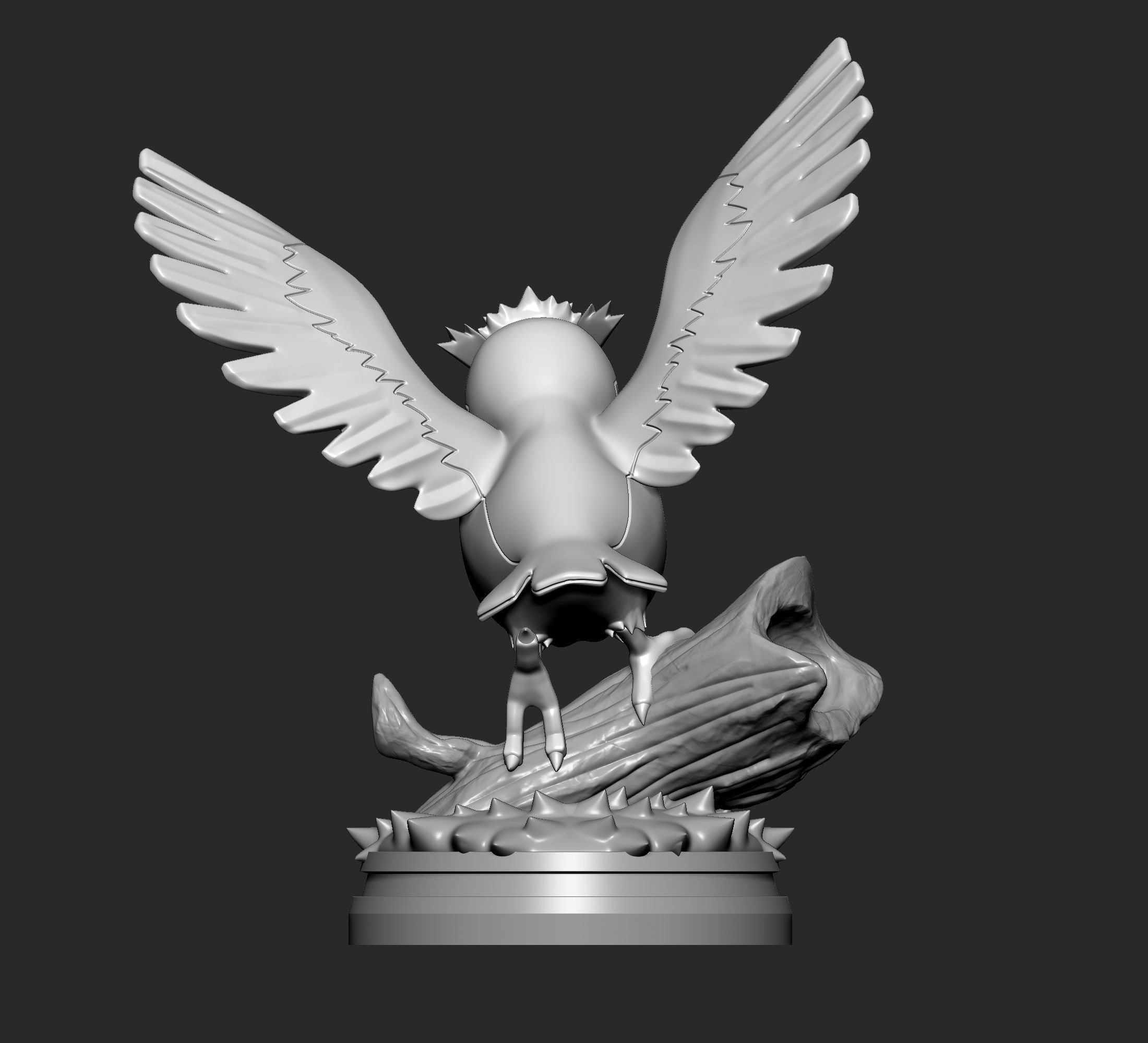 Pokemon - Pidgey Figure 3D print model_6