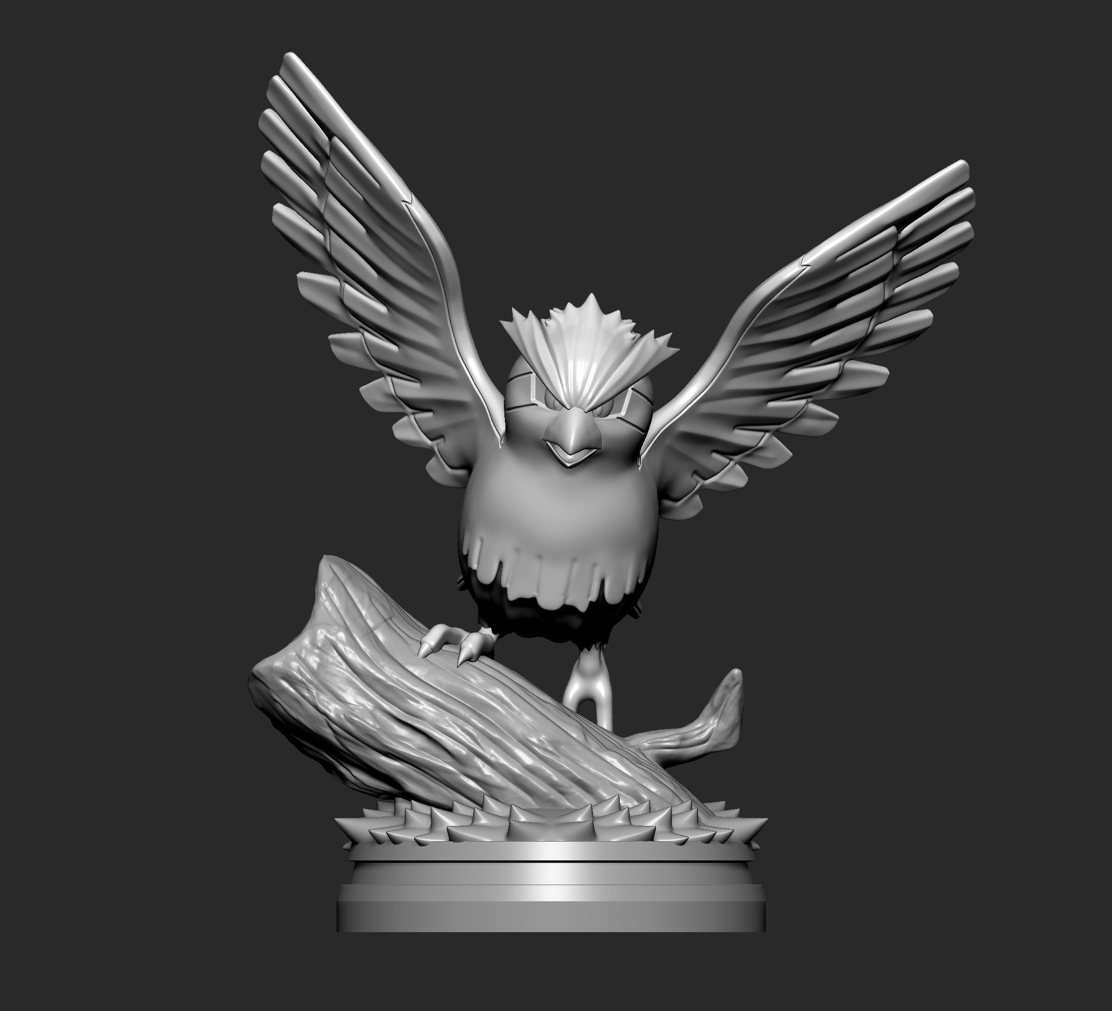 Pokemon - Pidgey Figure 3D print model_2