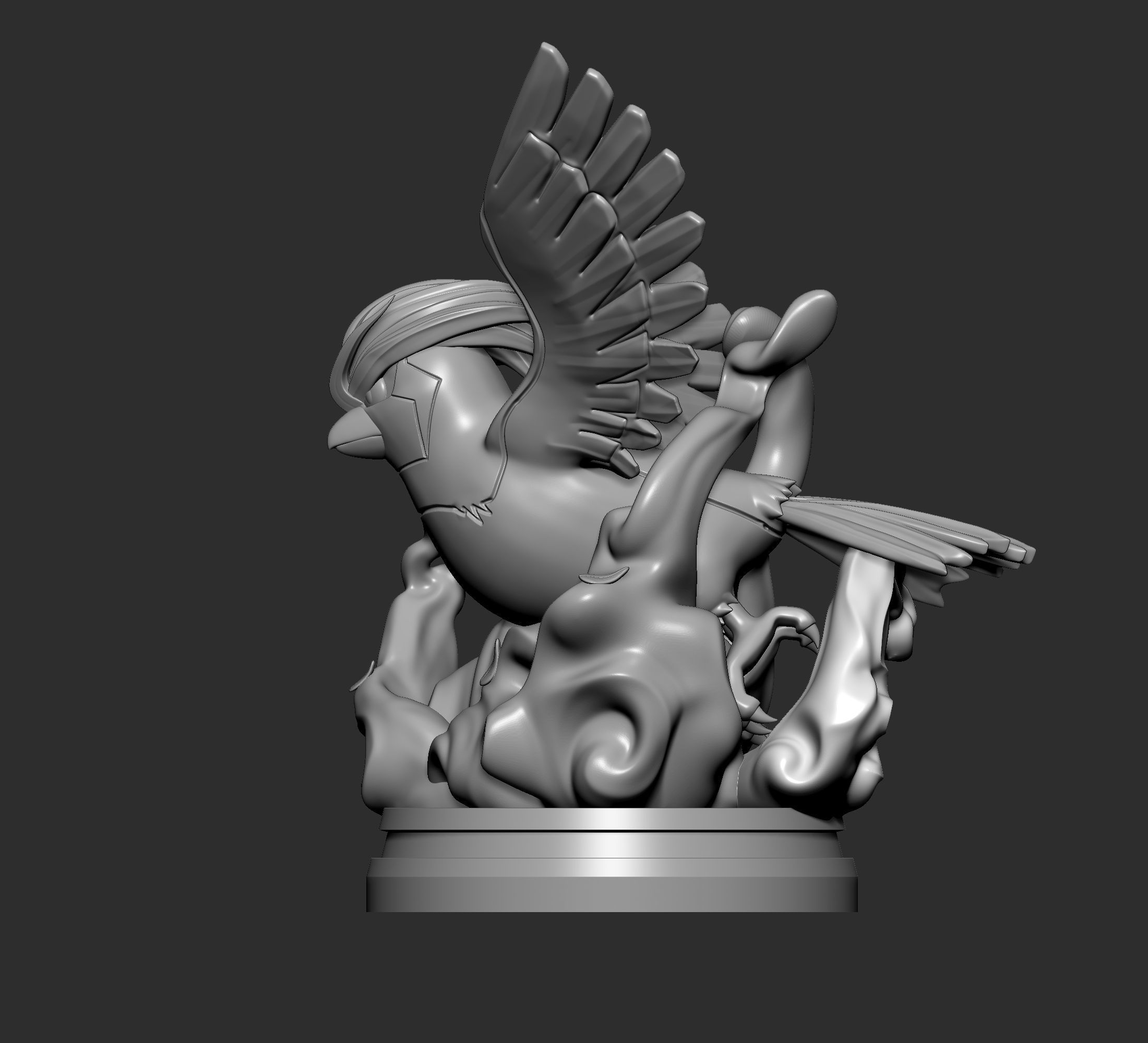 Pokemon - Pidgeotto Figure 3D print model_3