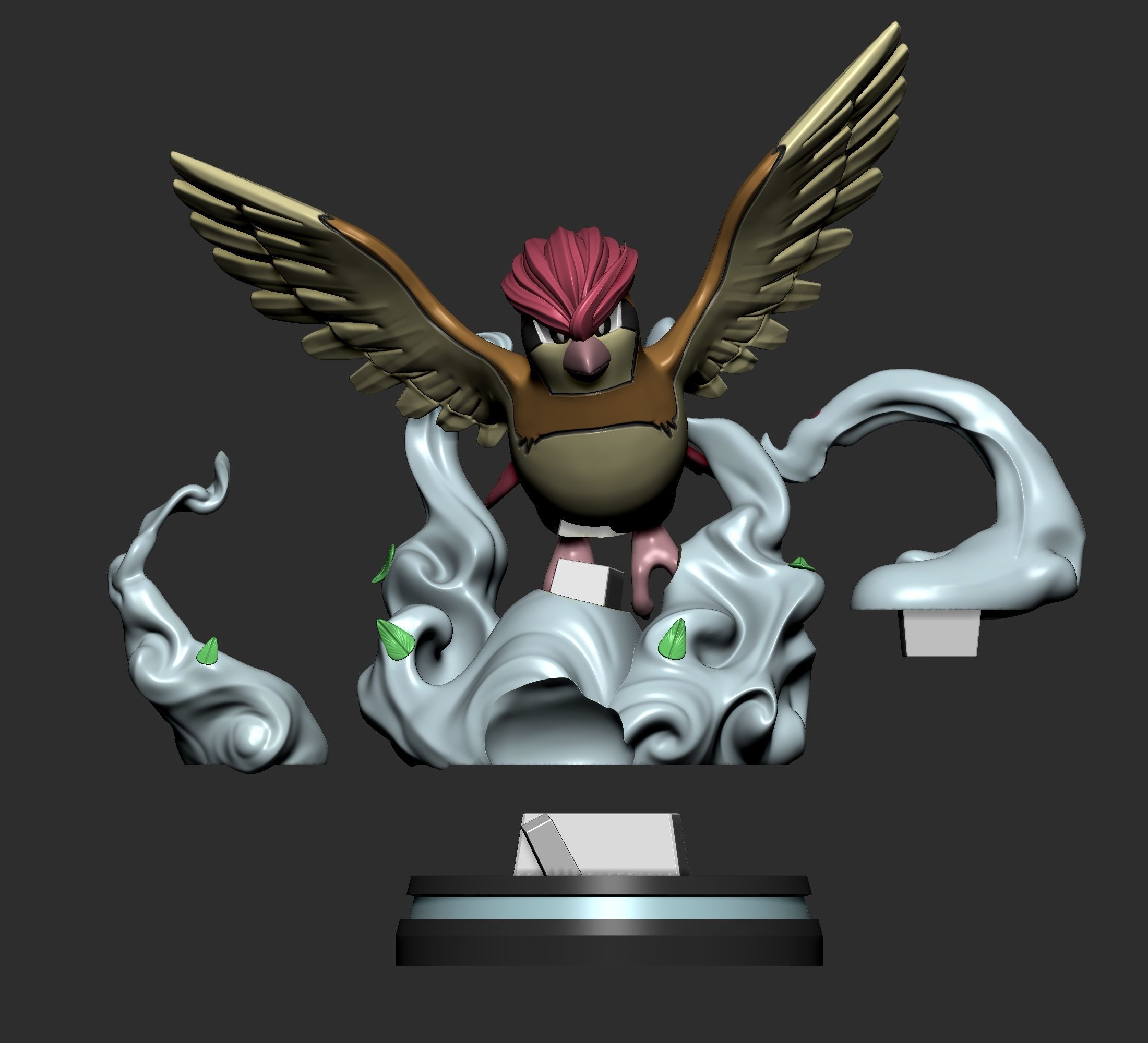 Pokemon - Pidgeotto Figure 3D print model_9