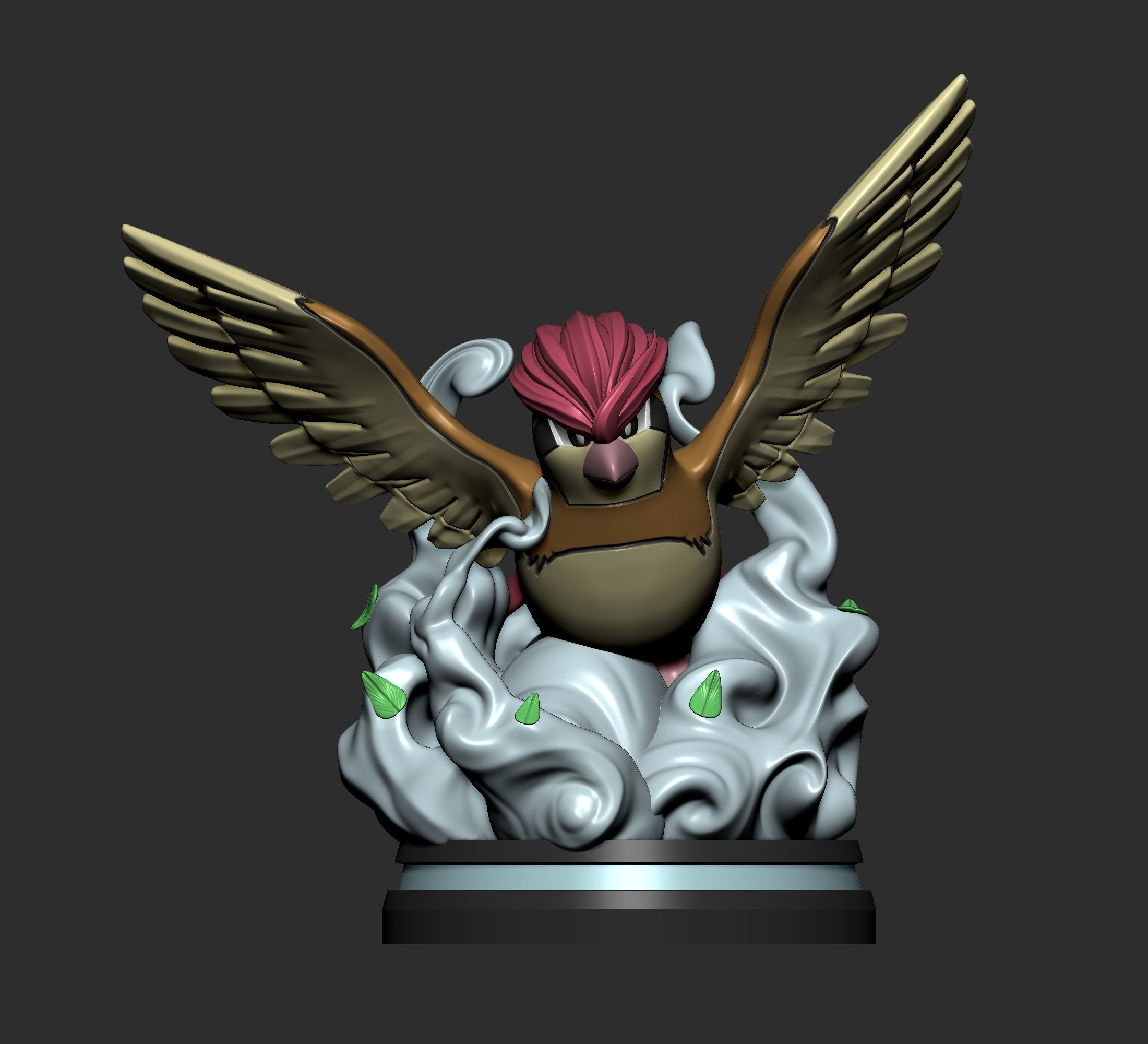 Pokemon - Pidgeotto Figure 3D print model_1