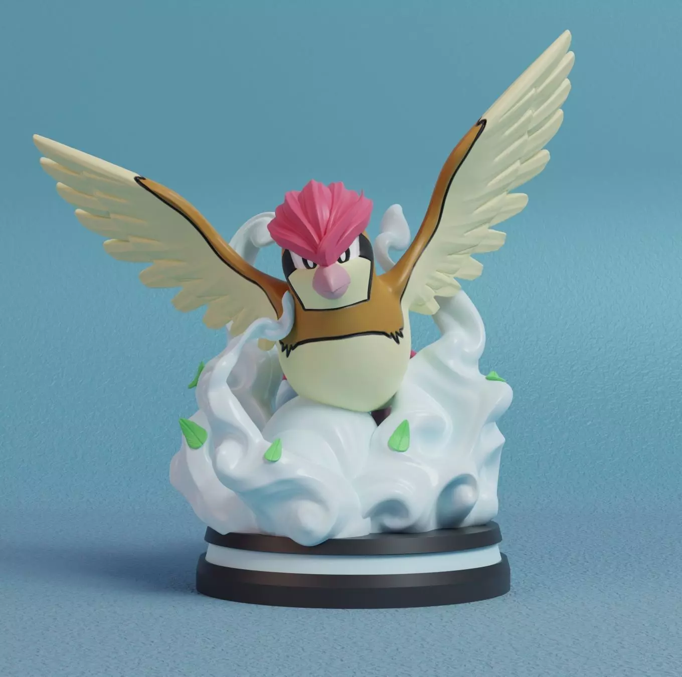 Pokemon - Pidgeotto Figure 3D print model_0