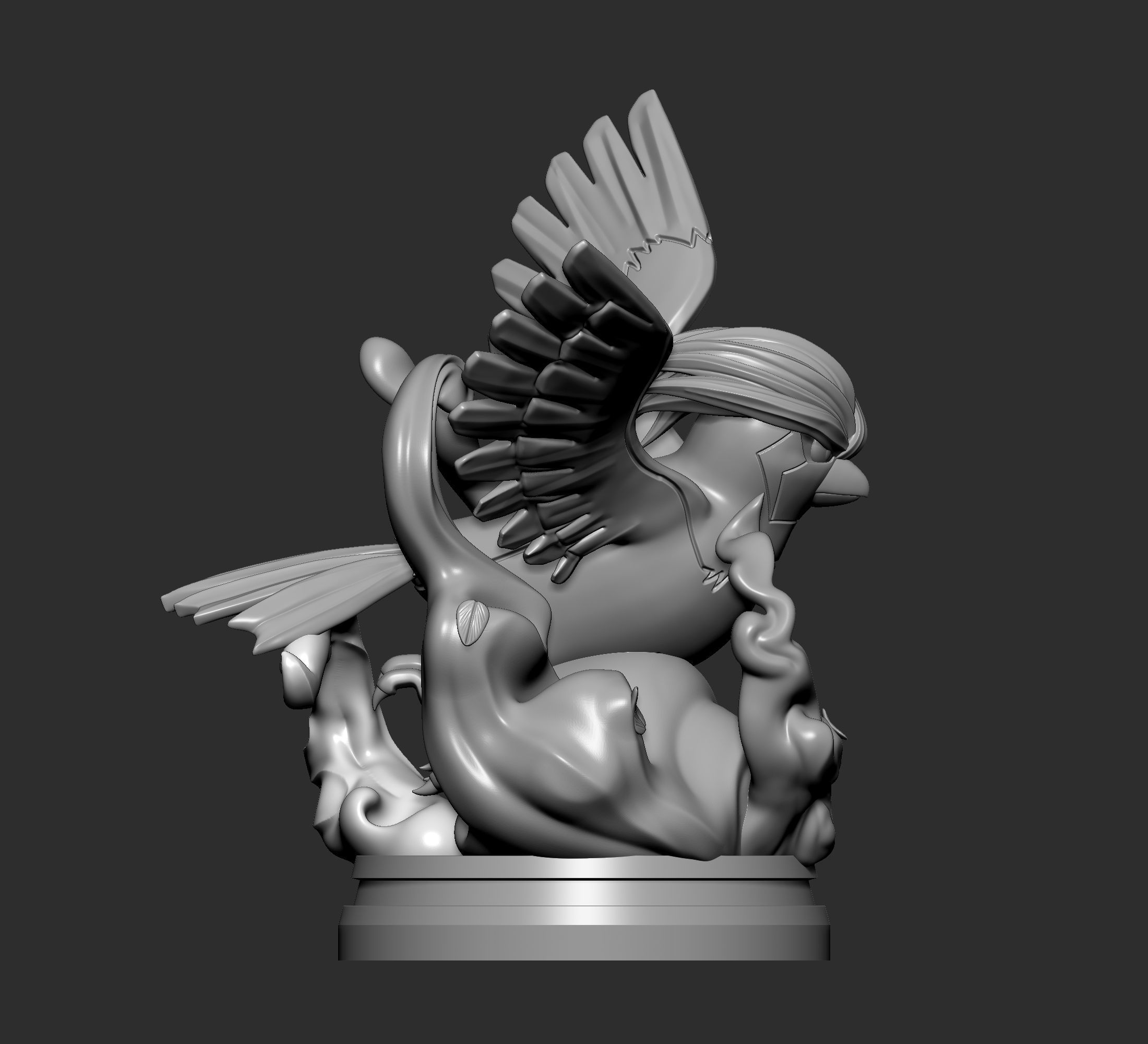 Pokemon - Pidgeotto Figure 3D print model_8