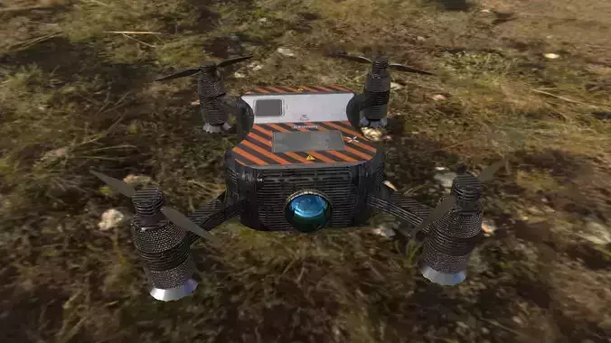 Tactical Titan Drone 3D model
