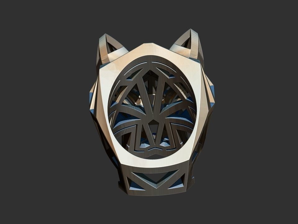 Panther Rings Cat Catier 3D print model_3