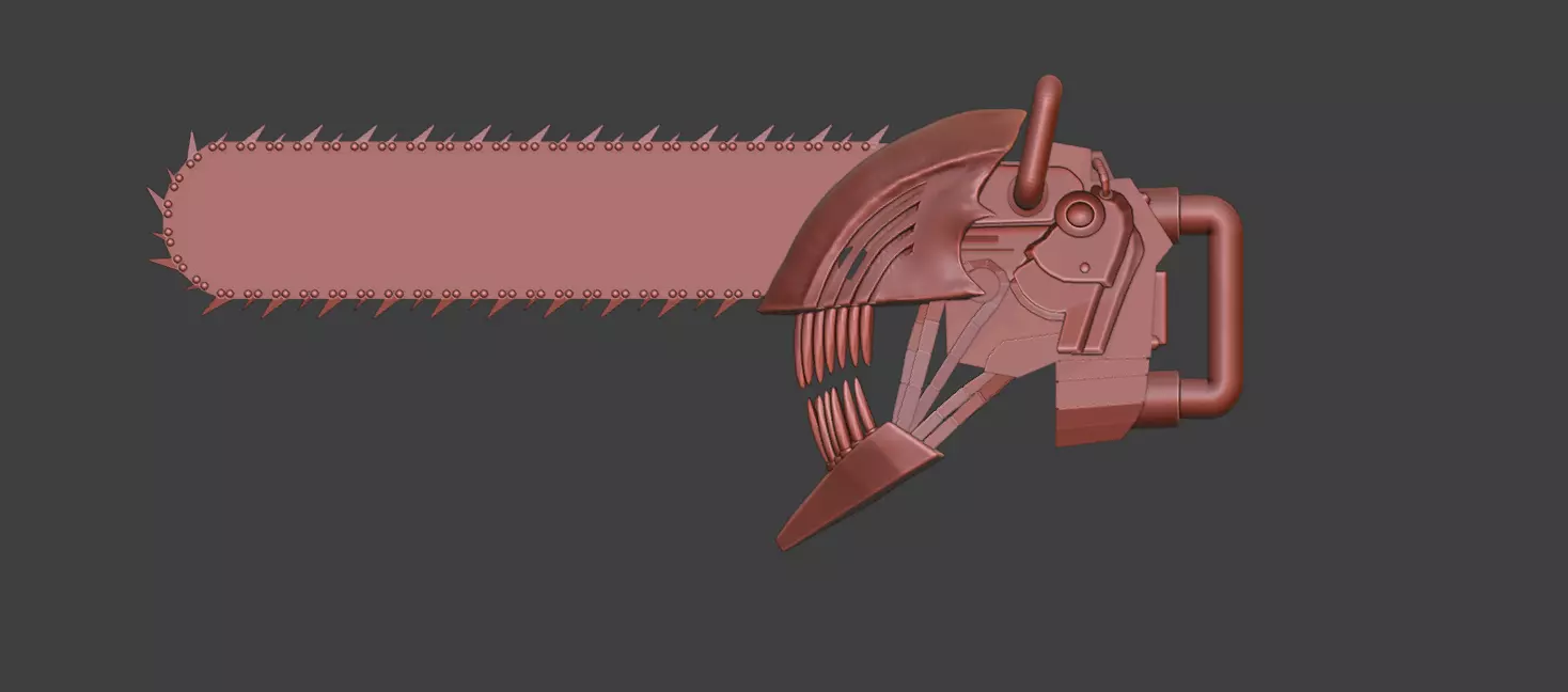 ChainSawMan Denji Helmet 3D 3D print model_0