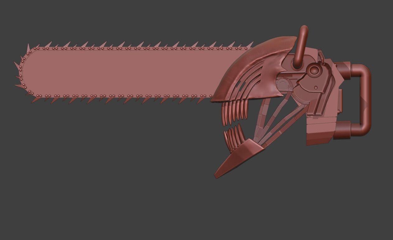 ChainSawMan Denji Helmet 3D 3D print model_15