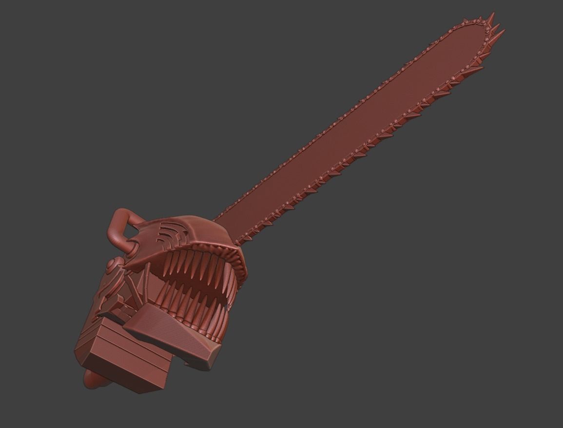 ChainSawMan Denji Helmet 3D 3D print model_3