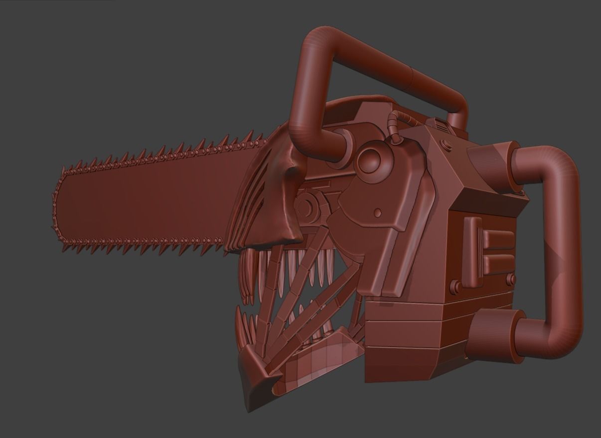 ChainSawMan Denji Helmet 3D 3D print model_8