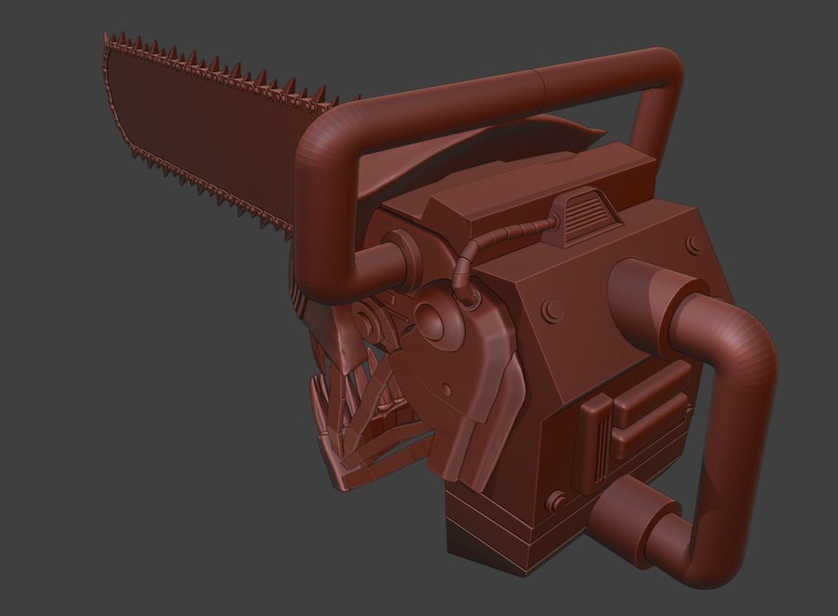 ChainSawMan Denji Helmet 3D 3D print model_16