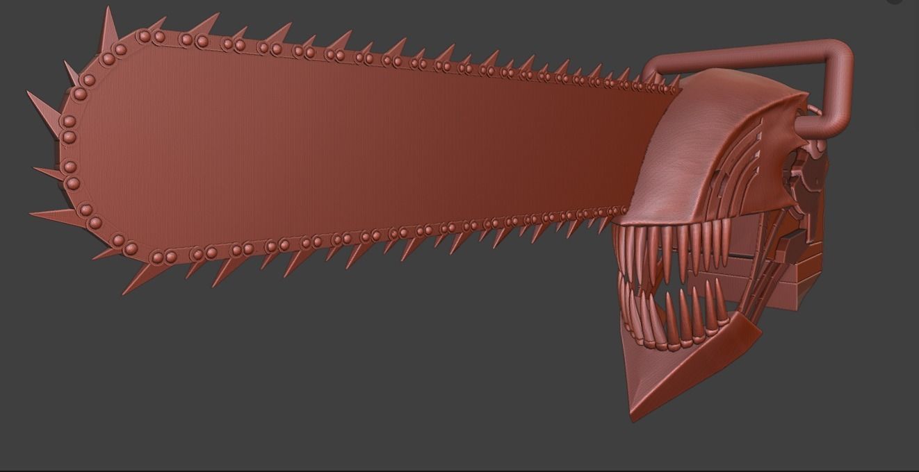 ChainSawMan Denji Helmet 3D 3D print model_6