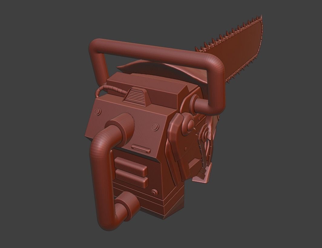 ChainSawMan Denji Helmet 3D 3D print model_7