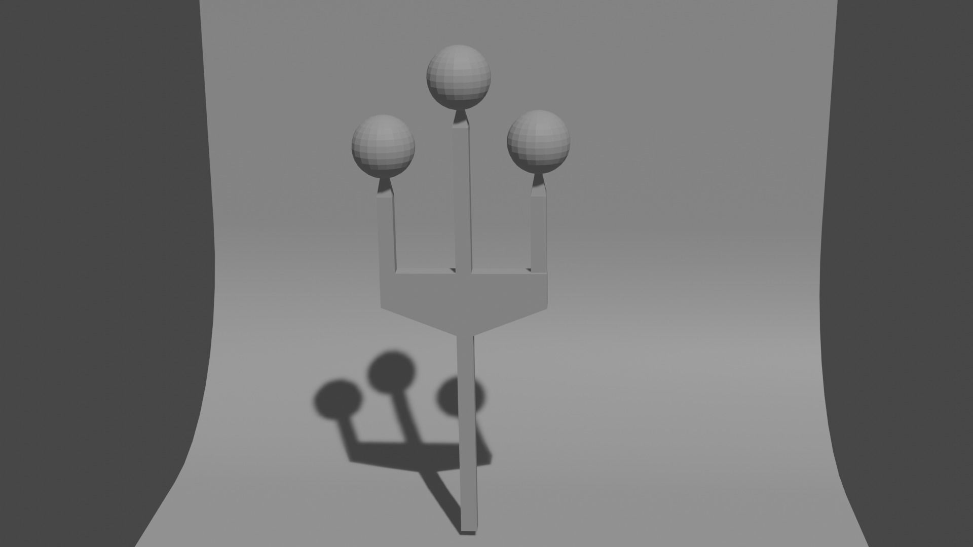 cannons on the tip of the spear Free low-poly 3D model_4