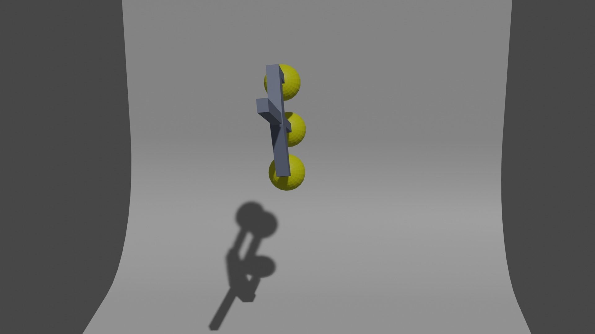 cannons on the tip of the spear Free low-poly 3D model_3