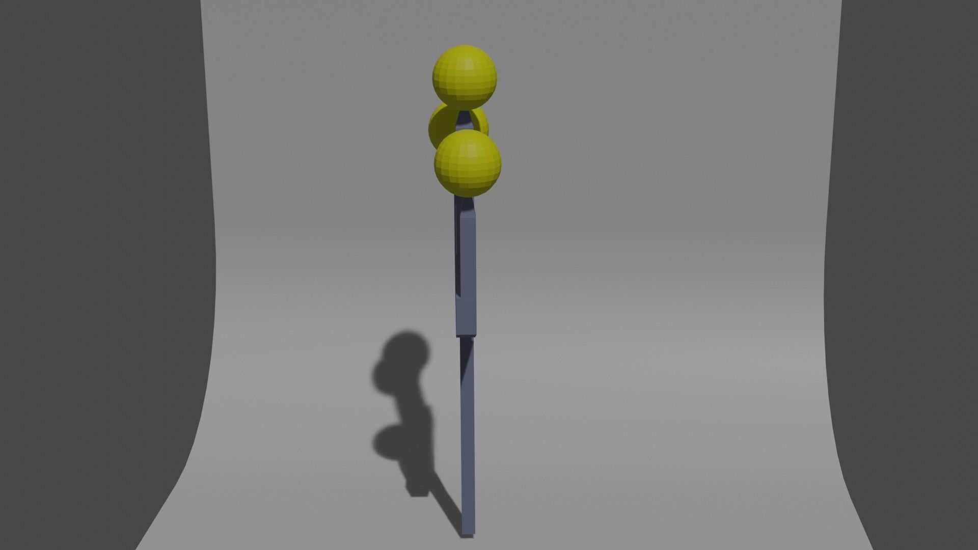 cannons on the tip of the spear Free low-poly 3D model_2