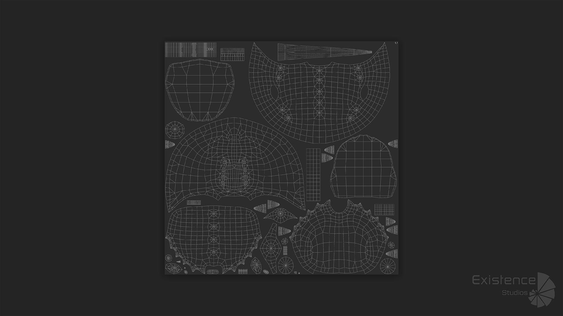 Horseshoe Crab - Trilobite - Monster Underwater Creature - 24 Low-poly 3D model_11