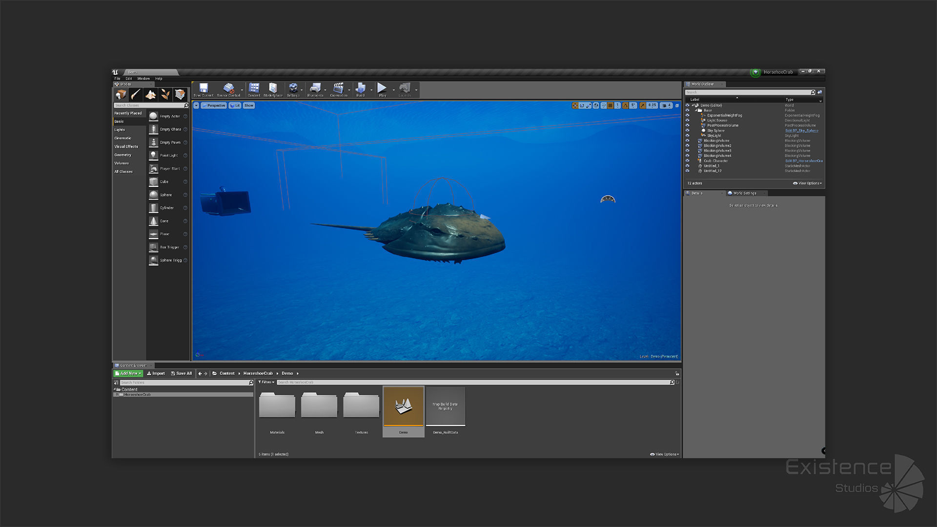 Horseshoe Crab - Trilobite - Monster Underwater Creature - 24 Low-poly 3D model_12
