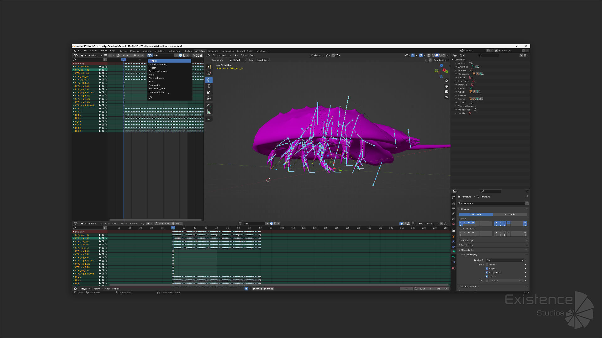 Horseshoe Crab - Trilobite - Monster Underwater Creature - 24 Low-poly 3D model_16
