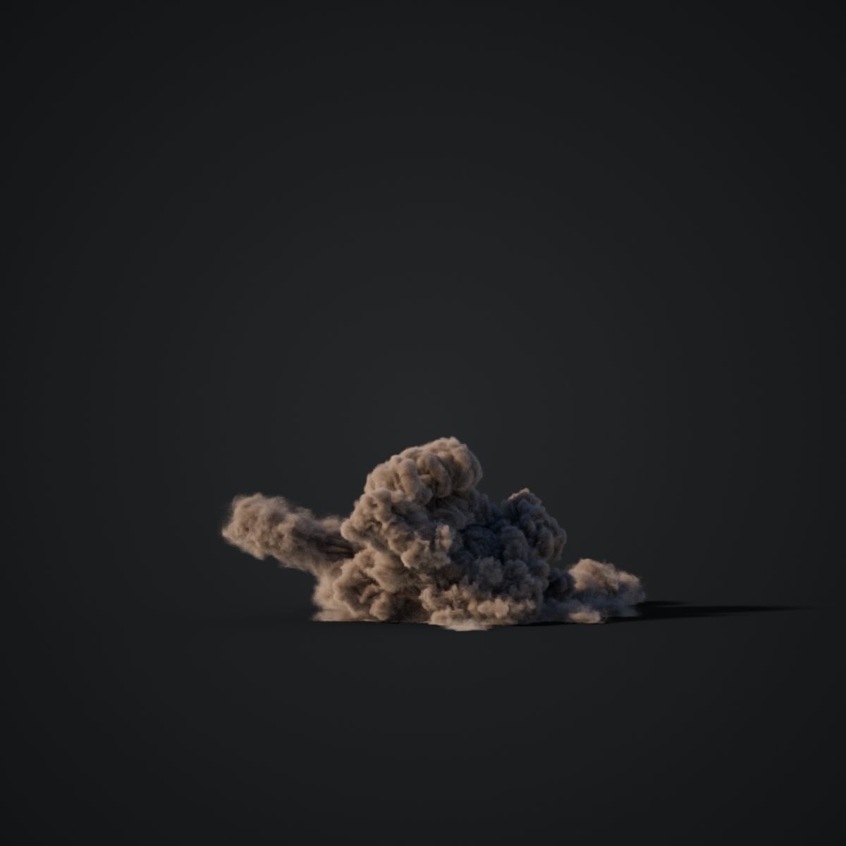 VDB Animated Dust Explosion 9 3D model_3