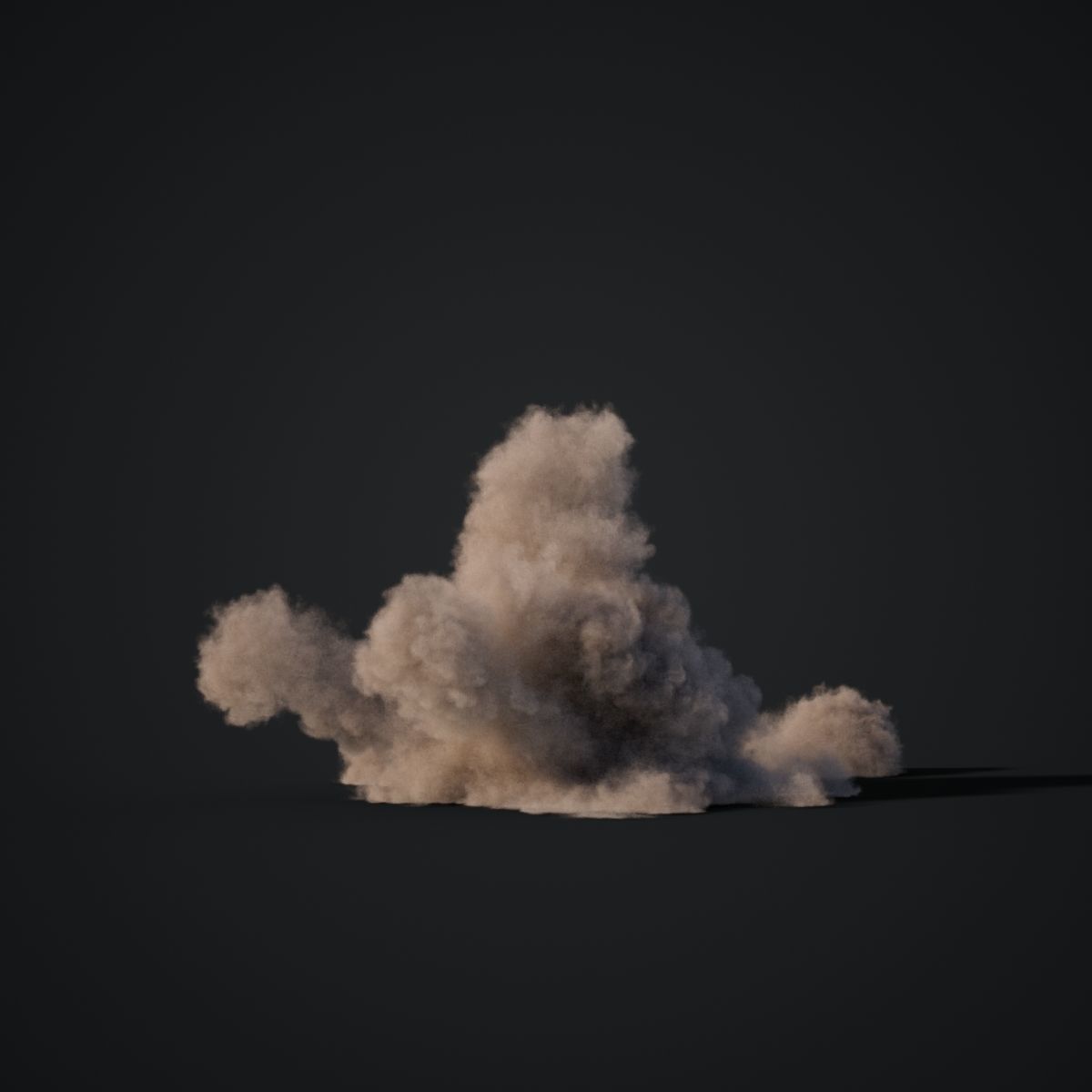 VDB Animated Dust Explosion 9 3D model_6