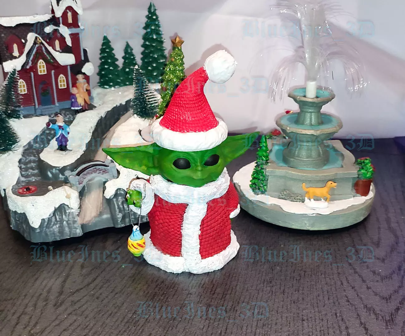 CROCHET SANTA GROGU 3D print model_0