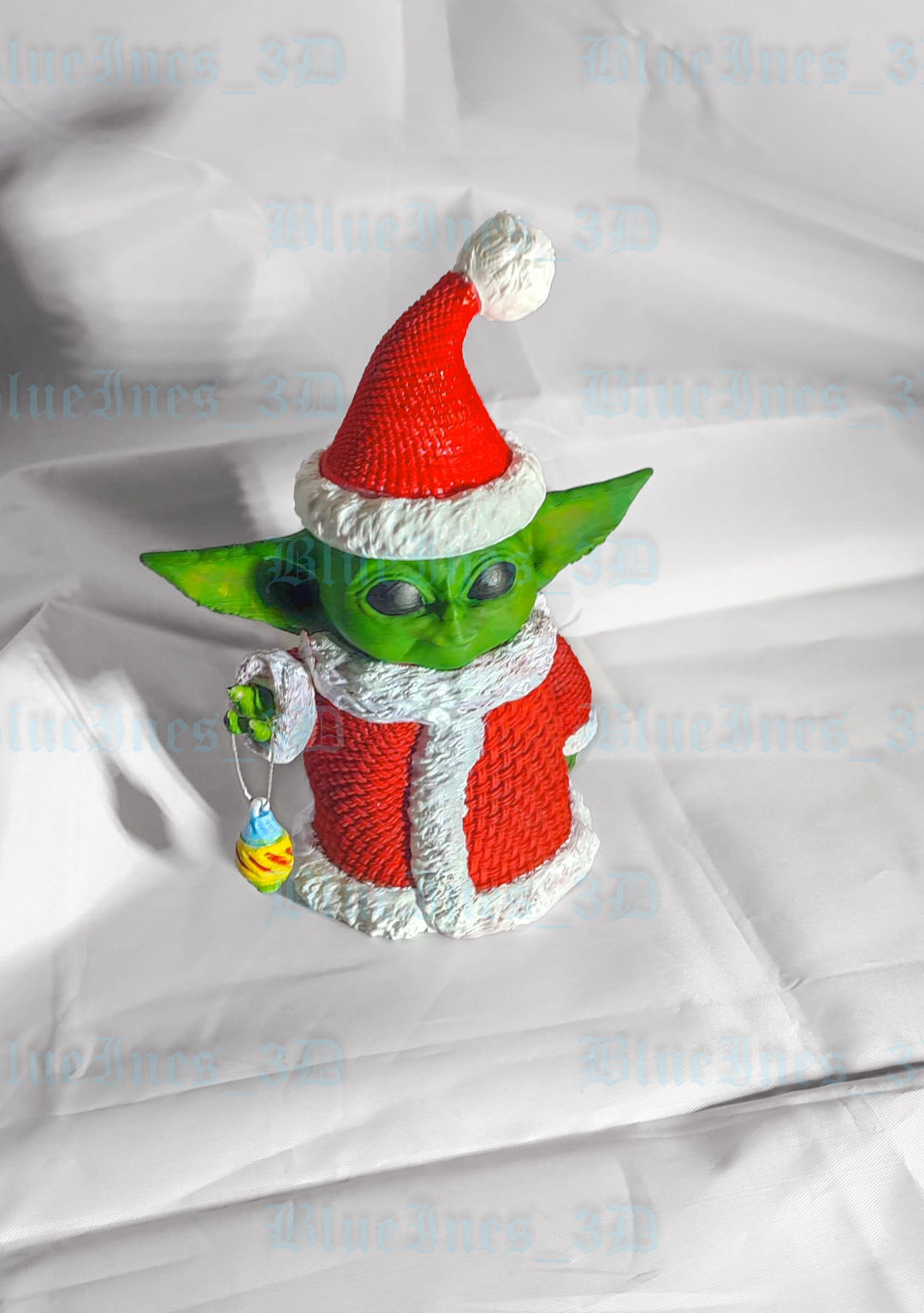 CROCHET SANTA GROGU 3D print model_8