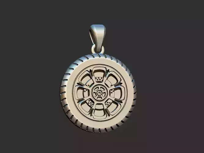 Wheel Pendant