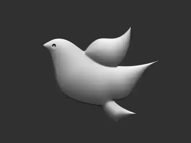 Holy Spirit Dove 3D print model